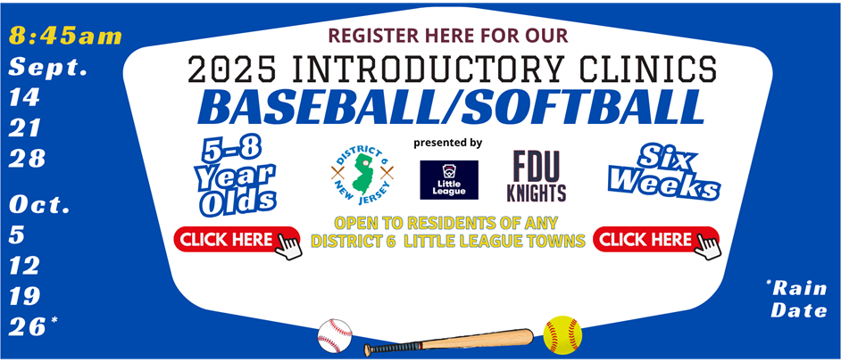 SIGN UP FOR 2025 FALL CLINICS
